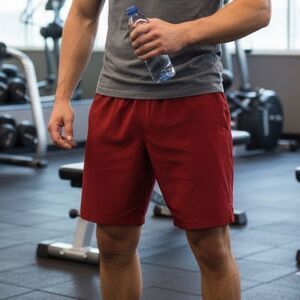 lululemon athletica Men's Maroon Athletic Shorts size XL